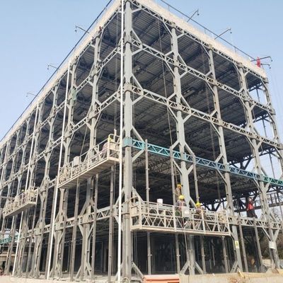Đơn giản Prefabricated Steel Office Building Sơn bề mặt