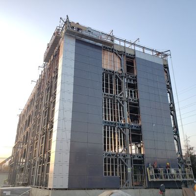 Đơn giản Prefabricated Steel Office Building Sơn bề mặt