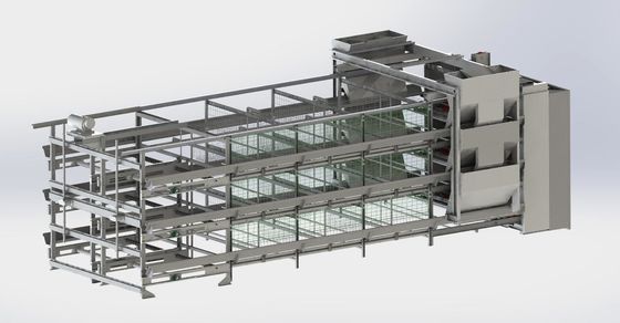 Thép khung lớp trứng gà lồng OEM gà đẻ trứng lồng