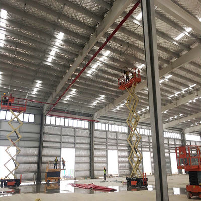 Giá rẻ Xưởng chế tạo sẵn Cấu trúc thép chế tạo sẵn Hangar Kho lưu trữ Tòa nhà kim loại
