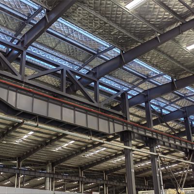 Q355 Cấu trúc thép Kho dự bị xây dựng phần H