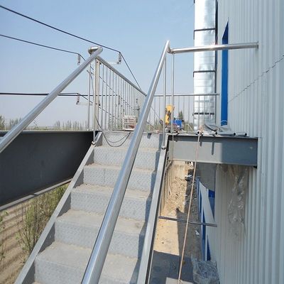 Long Span Prefabricated Steel Buildings Warehouse Sơn chống rỉ sét