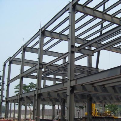 Xây dựng kho dự chế thương mại Cấu trúc thép kẽm