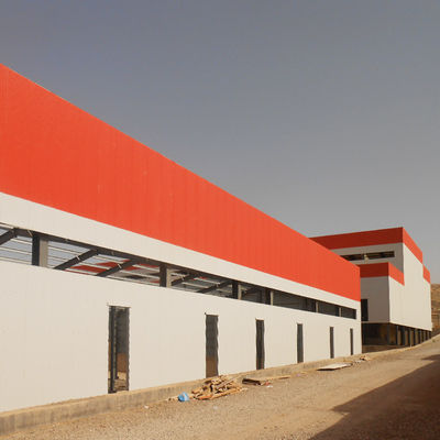 Hi-Q Solid Prefabricated Steel Frame Workshop Thép không gỉ