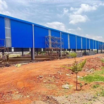 Bolt Connection Steel Structure Workshop Q345 Nhà xưởng thép cách nhiệt