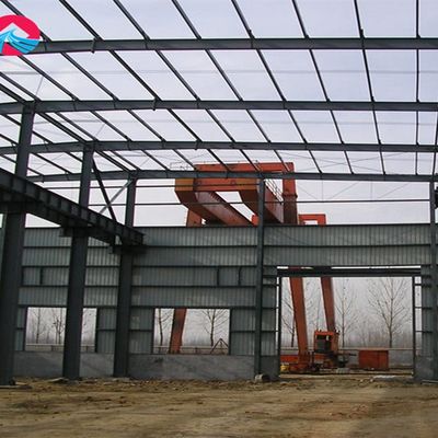 Thép nóng cán khung tòa nhà cấu trúc thép di động nhà để xe
