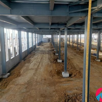 Xây dựng khung kim loại galvanized Xưởng H phần thép chống động đất mạnh mẽ