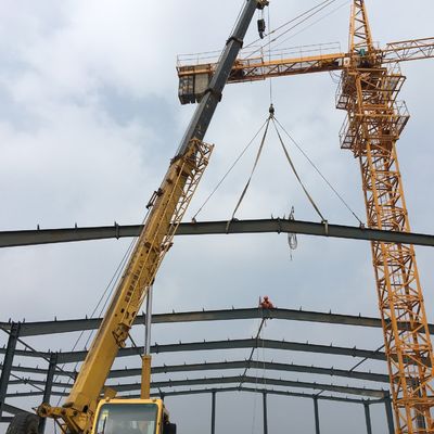 Xây dựng khung kim loại galvanized Xưởng H phần thép chống động đất mạnh mẽ