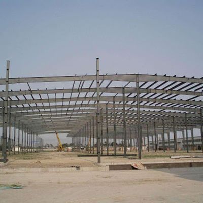 Xưởng chế tạo cấu trúc thép bắn nổ OEM Tòa nhà khung thép chế tạo sẵn