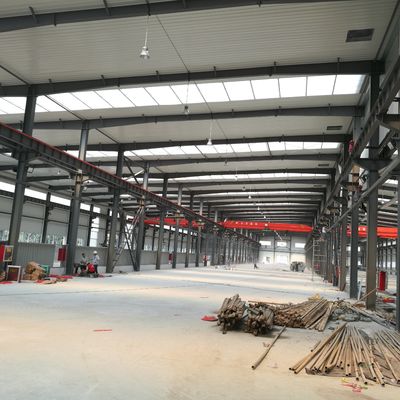 Xưởng chế tạo cấu trúc thép bắn nổ OEM Tòa nhà khung thép chế tạo sẵn