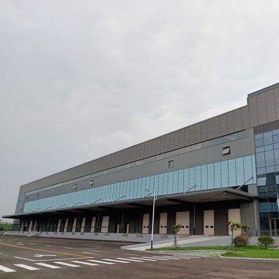 Kháng động đất cấu trúc thép kho xây dựng H phần