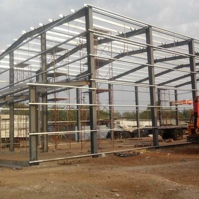 Xây dựng kho thép cấu trúc thép Q345 Xây dựng kho thép