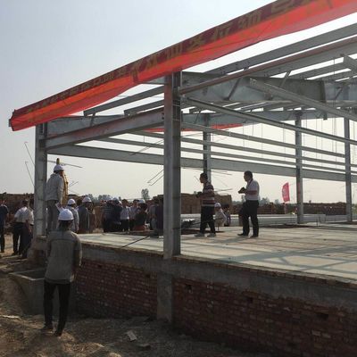 Q345B Các tòa nhà thép công nghiệp được chế tạo sẵn