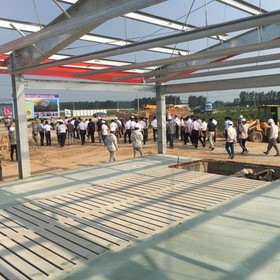 Q345B Các tòa nhà thép công nghiệp được chế tạo sẵn