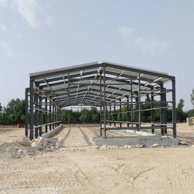 ODM Prefab kim loại kho thép thông minh khung thép nhà gà