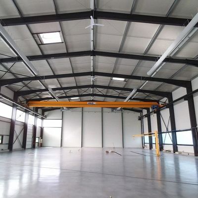 Q355B Xây dựng thép tiền chế Tòa nhà kho thép tiền chế ODM