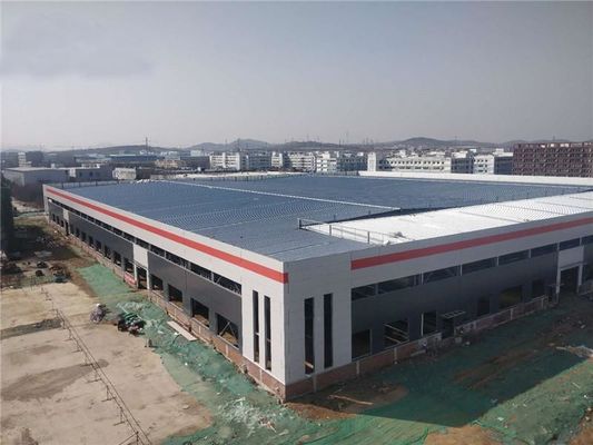 SGS Steel Frame Office Buildings OEM Steel Structure Warehouse Nhà kho cấu trúc thép