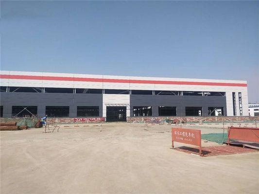 SGS Steel Frame Office Buildings OEM Steel Structure Warehouse Nhà kho cấu trúc thép