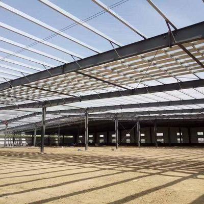 PVC Window Prefab Warehouse Tòa nhà cấu trúc thép hàn Warehouse OEM