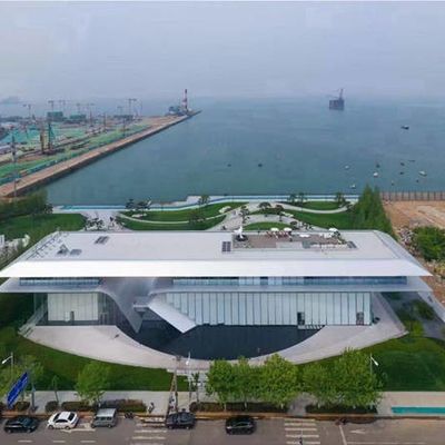 SGS Tòa nhà văn phòng khung thép Q235B Sea View Tòa nhà khung kim loại
