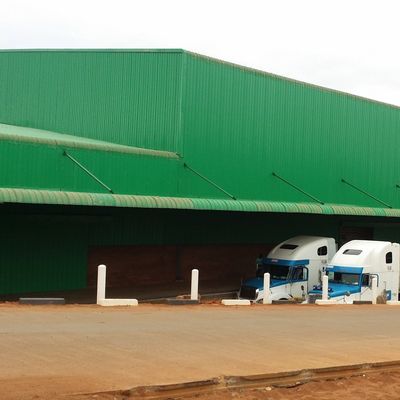 Tòa nhà khoan kim loại tiền chế chống ăn mòn