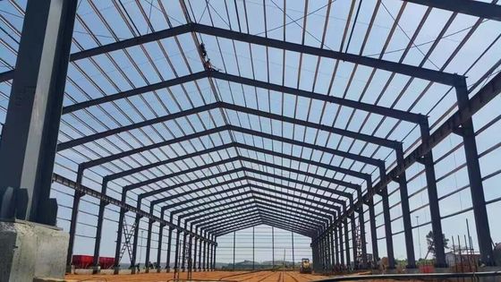 Xây dựng công nghiệp dài dài xây dựng thép cấu trúc đóng sẵn kho