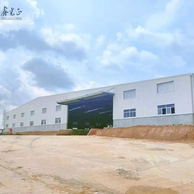 Xây dựng tùy chỉnh kho cấu trúc thép chế tạo sẵn với bảng chống cháy