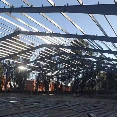 Xây dựng tùy chỉnh kho cấu trúc thép chế tạo sẵn với bảng chống cháy