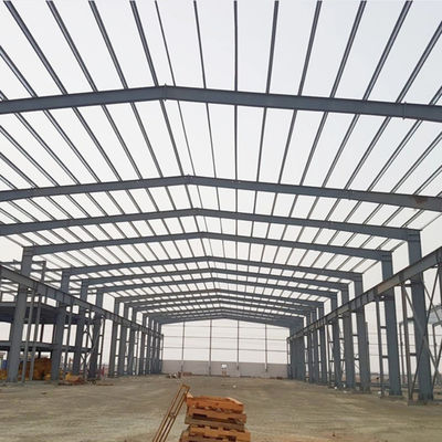 Thép nóng cán khung tòa nhà cấu trúc thép di động nhà để xe