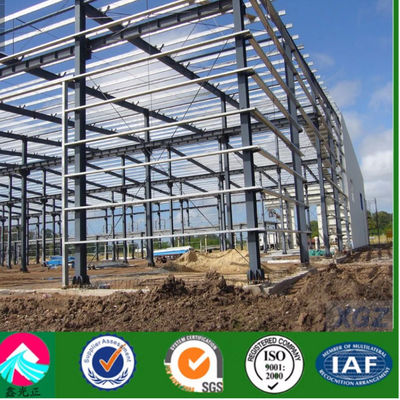 OEM Steel Warehouse Buildings Hot Dip Galvanized Steel Hangar máy bay