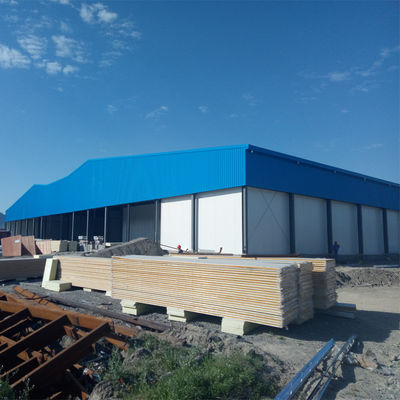 CE cấu trúc thép hangar khung cổng Pre-engineered thép cấu trúc hangar
