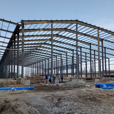 CE cấu trúc thép hangar khung cổng Pre-engineered thép cấu trúc hangar