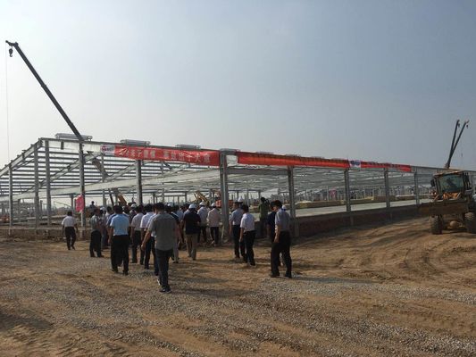 C Cấu trúc thép Purlin Kho dự trữ Xây dựng sẵn theo yêu cầu