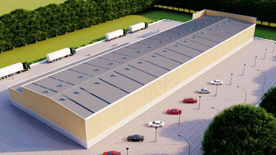 Xây dựng cấu trúc thép mô-đun Hanger cường độ cao