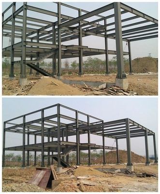 OEM Nhà khung thép nhẹ được chế tạo sẵn