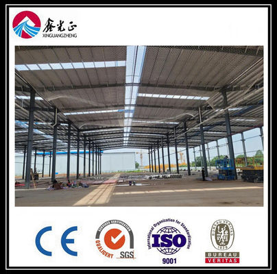 Các bộ phận khung xây dựng kim loại đã được chế tạo sẵn tấm mái kim loại cho sân bay