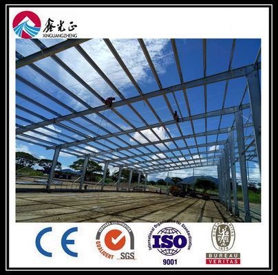 Q345B Xưởng chế tạo thép kho thép với cửa sổ lên