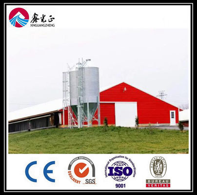 Hệ thống lồng gà thịt gà CE Hệ thống cho ăn trong chảo cho nuôi gia cầm