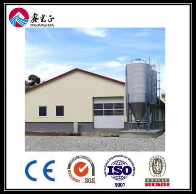 Hệ thống lồng gà thịt gà CE Hệ thống cho ăn trong chảo cho nuôi gia cầm