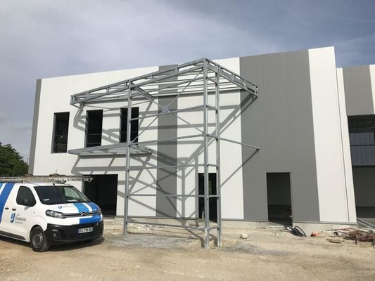 Xây dựng kim loại kẽm xát Xưởng chế tạo thép Chứng chỉ ISO