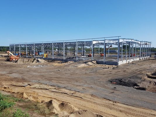 Xây dựng kim loại kẽm xát Xưởng chế tạo thép Chứng chỉ ISO