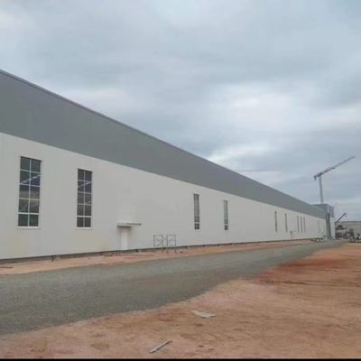 Cấu trúc thép cao tầng Xây dựng kho nóng kẽm OEM