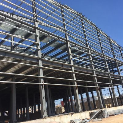 Kho dự trữ cấu trúc thép tùy chỉnh cho các nhà máy lớn với thiết kế tự do