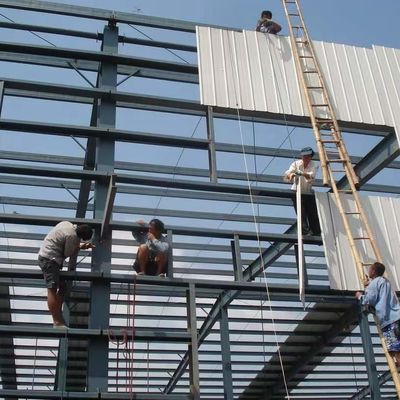 Chi phí thấp cấu trúc thép xây dựng tiền chế kho giá rẻ