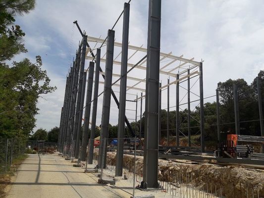 Cấu trúc thép Hangar Xác sẵn đúc nóng thép
