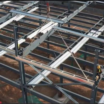 Tòa nhà văn phòng nhiều tầng cấu trúc thép tiền chế cho công việc và sống