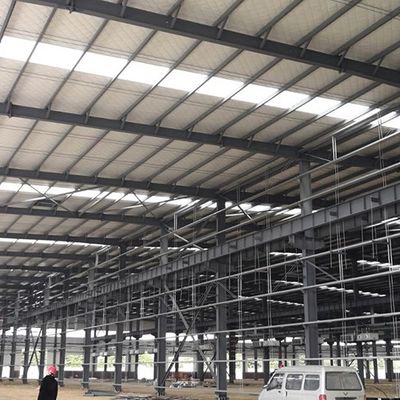 SGS Steel Frame Office Buildings OEM Steel Structure Warehouse Nhà kho cấu trúc thép