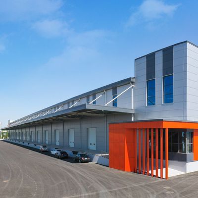 SGS Steel Structure Warehouse Tòa nhà kho dự chế tùy chỉnh