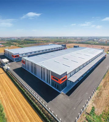 Long Span 5-16mm Flange Steel Structure Tòa nhà kho với chi phí lao động thấp hơn