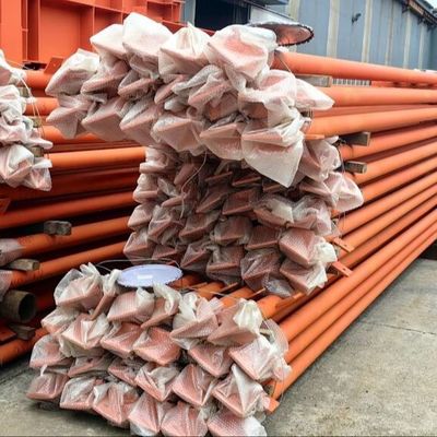 Cột thép và sợi thép được dán hoặc kẽm để xây dựng xưởng kho thép